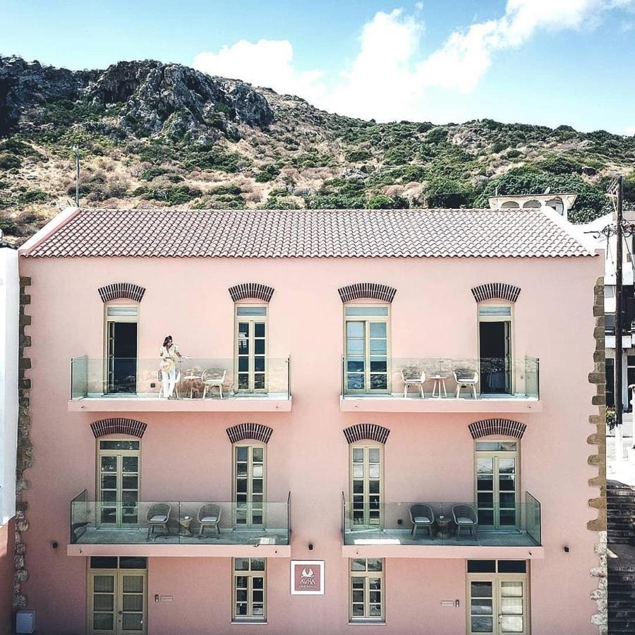 Avra Apartments Kolymbari Harbour Eksteriør billede
